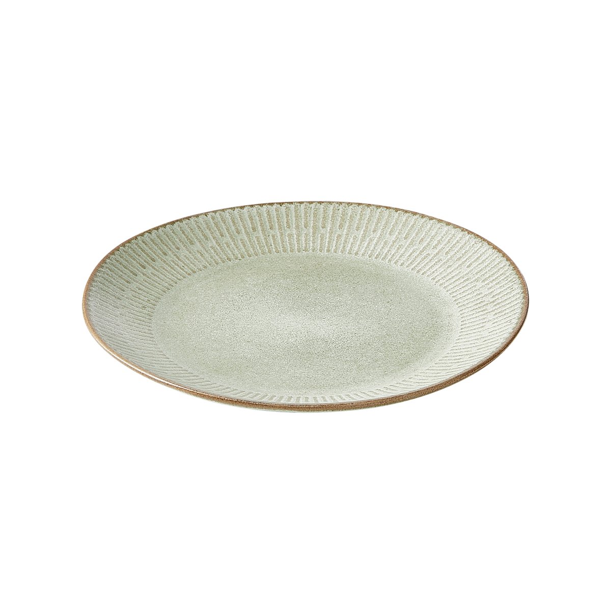 Aida Relief plate 22 cm green | Scandinavian Design | Small plates & side plates | Green
