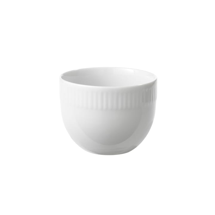 Relief sugar bowl - white - Aida