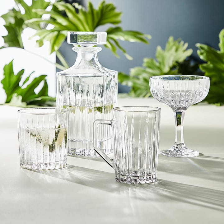 Relief whisky glass 31 cl 4-pack - Clear - Aida