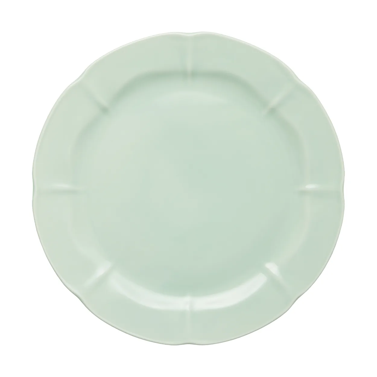 Aida Soholm Solvej plate 26.5 cm Minty green | Scandinavian Design | Dinner plates | Green