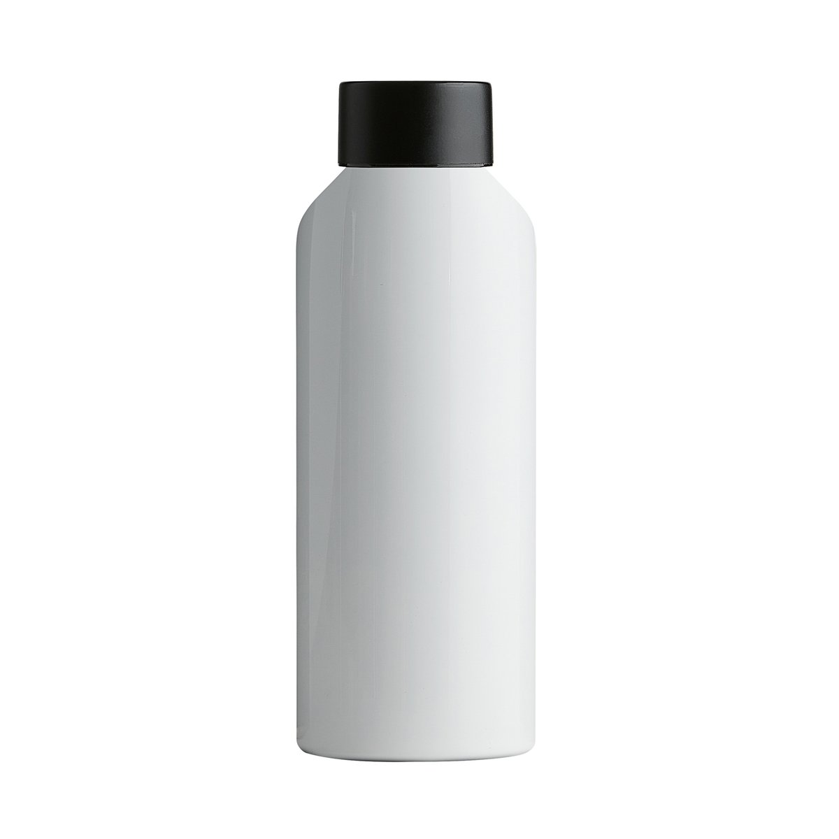 Aida To Go aluminum flask 0.5 L Shiny white | Scandinavian Design | Water bottles | White