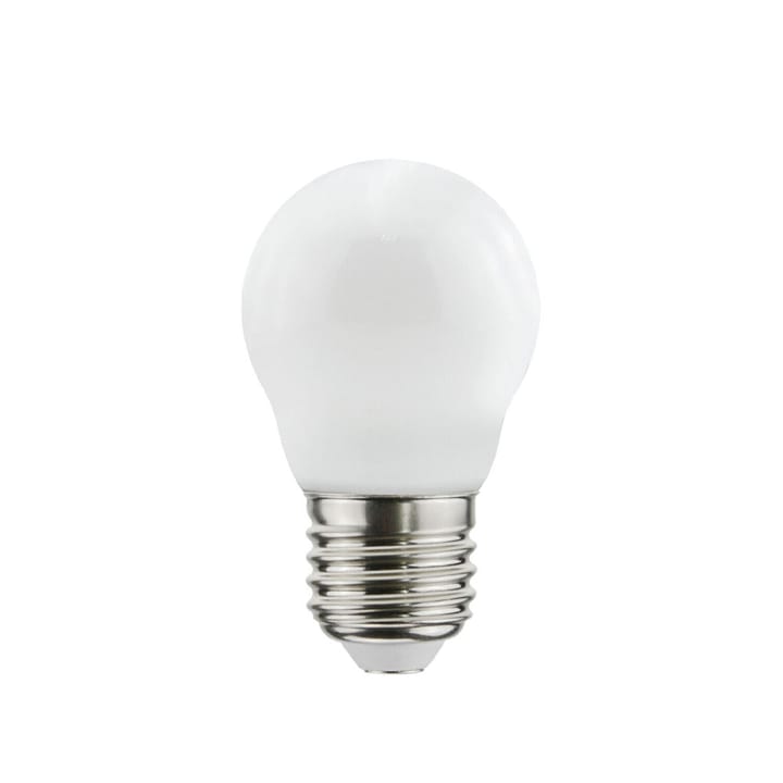 Airam Filament LED dim to warm-globe E27 light source - Opal, p45 e27, 5w - Airam
