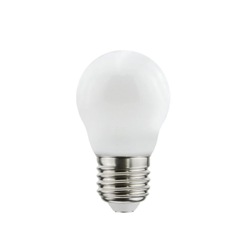 Airam Airam Filament LED dim to warm-globe E27 light source Opal, p45 e27, 5w