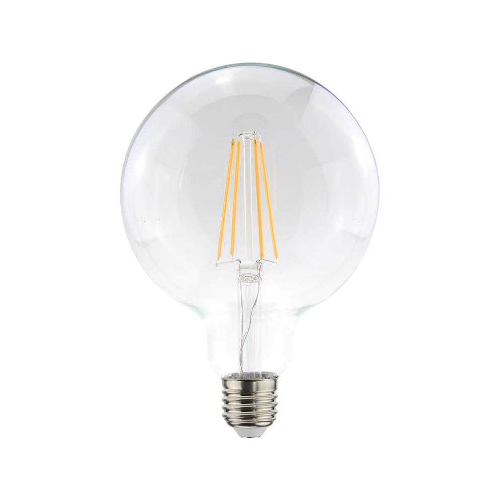 Airam Airam Filament LED-globe 125mm light source Clear-dimmable-4-filament e27-5w
