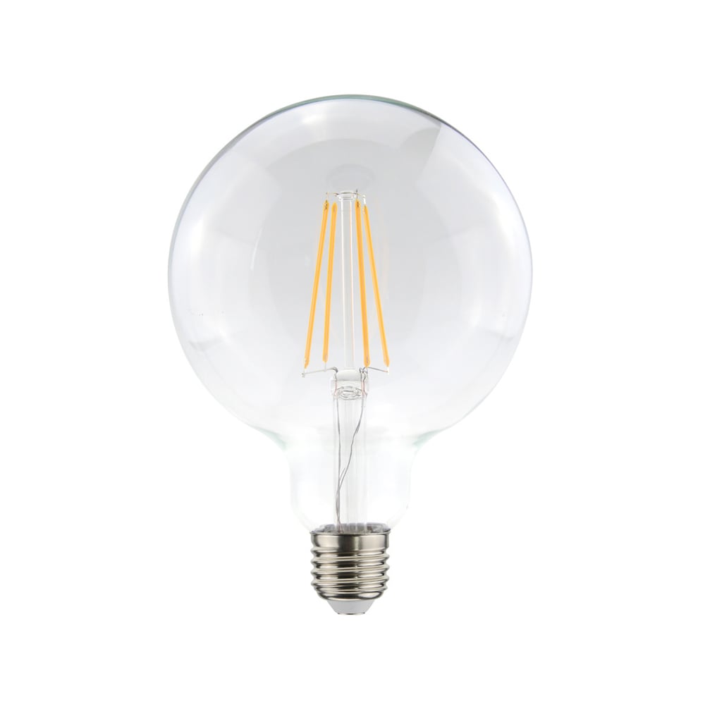 Airam Airam Filament LED-globe 125mm light source Clear, dimmable e27, 4w