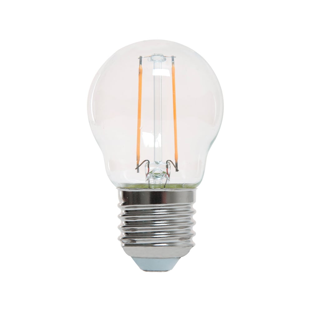 Airam Airam Filament LED-globe E27 Clear, non-dimmable, 2.5w