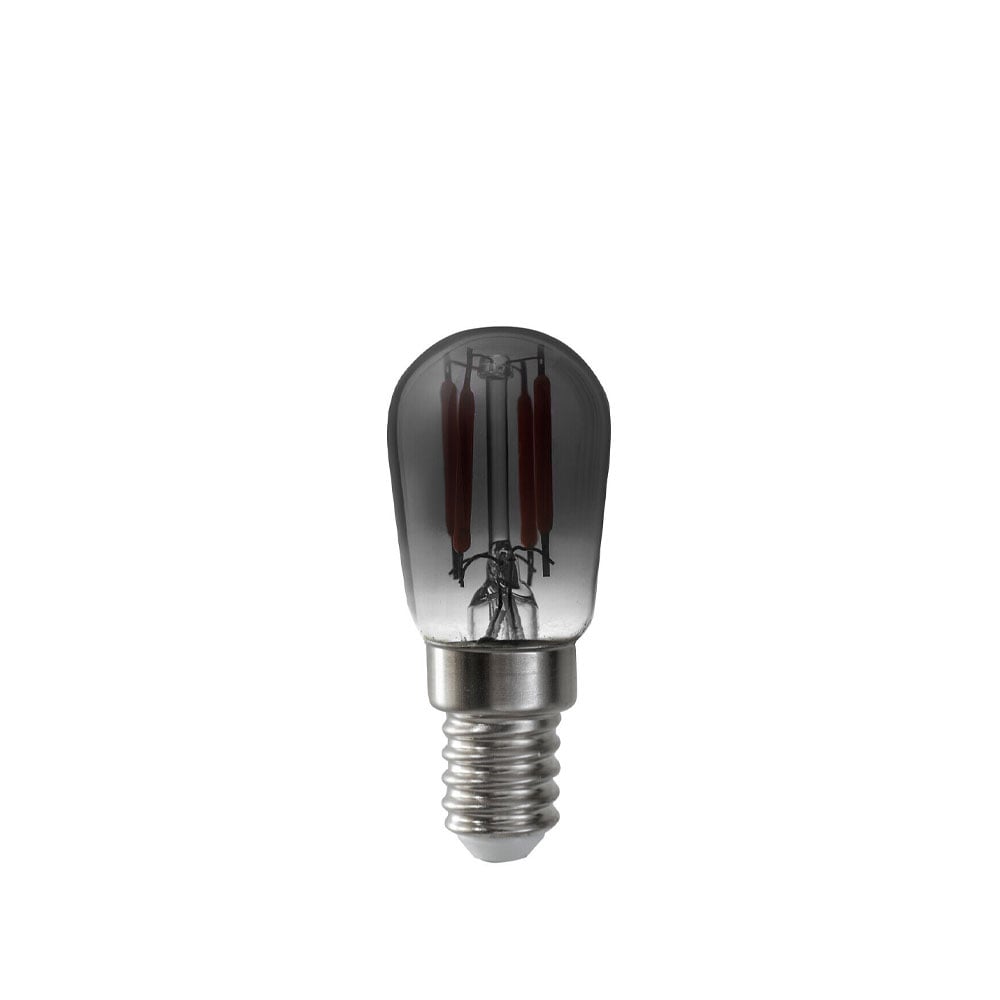 Airam Airam Filament LED-pear light source Smoke, dimmable, t26 e14, 3w