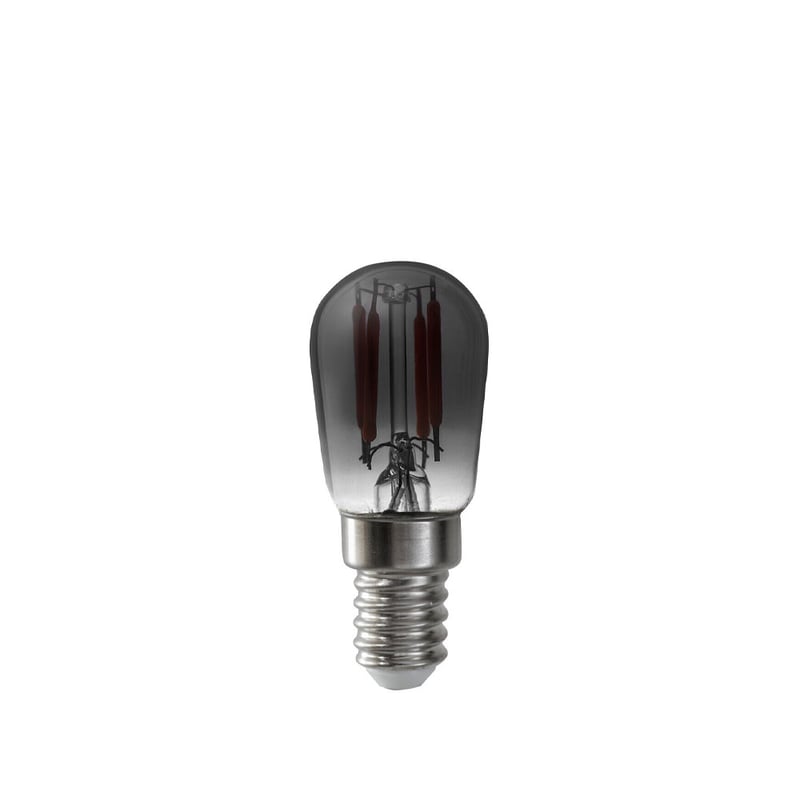 Airam Airam Filament LED-pear light source Smoke, dimmable, t26 e14, 3w