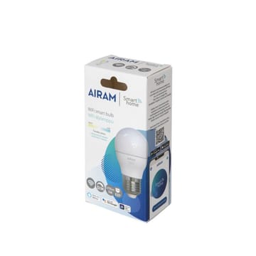 Airam Smart Home LED-globe light source - White e27, 5w - Airam