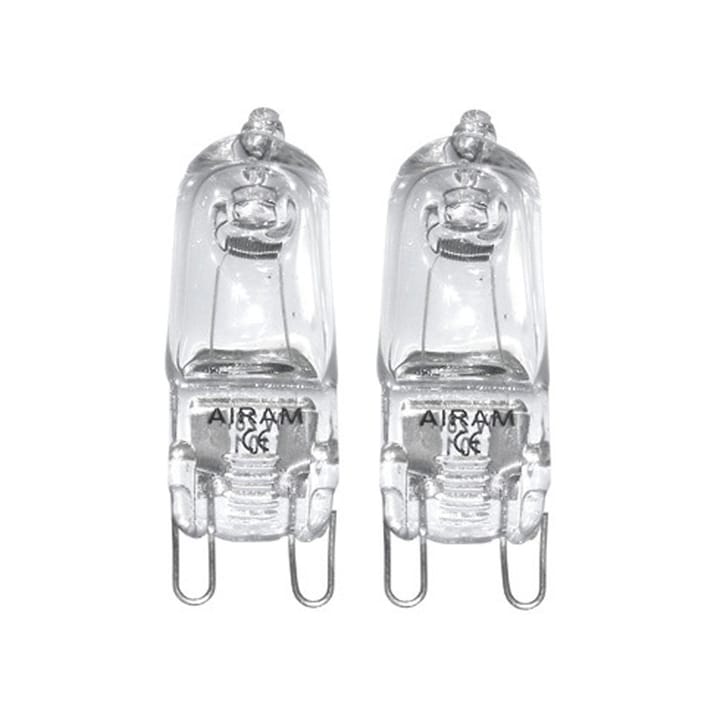 Halosaver G9 - Clear, dimmable, 2-pack g9, 28w - Airam