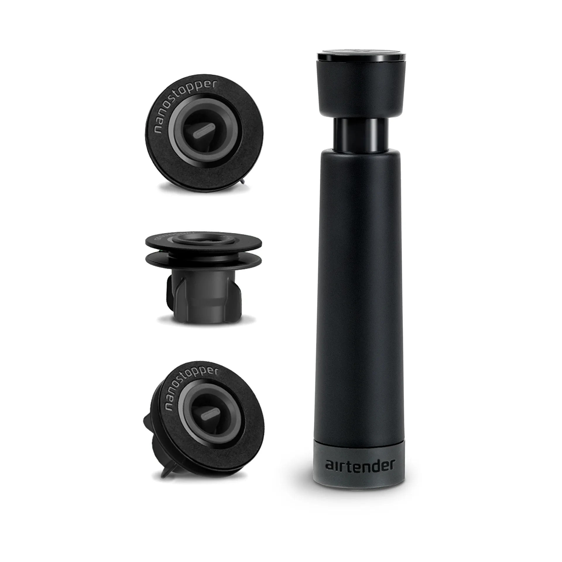 Airtender vacuum sealer wine, 3 pcs stoppers Airtender