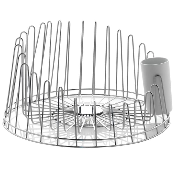 A Tempo dish rack - stainless steel - Alessi