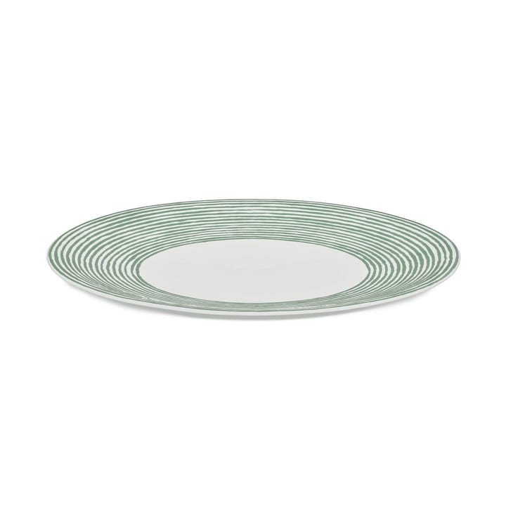 Acquerello plate Ø 27 cm - White-green - Alessi