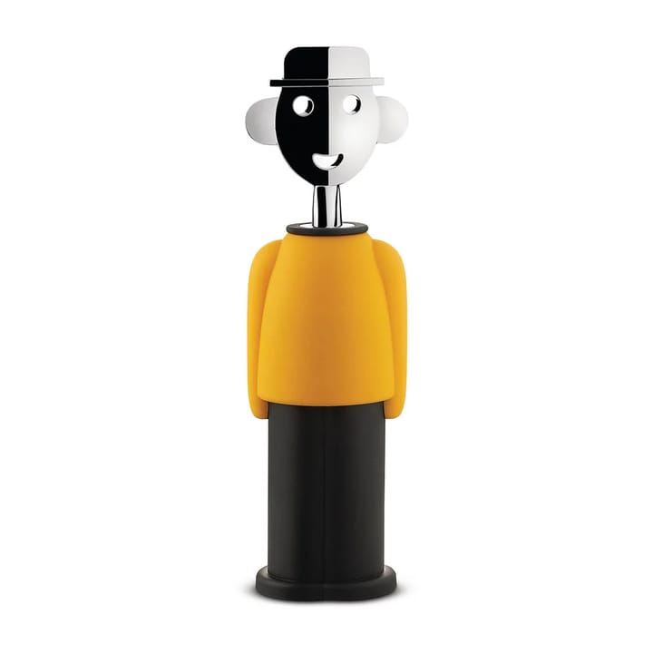 Alessandro M. corkscrew - Yellow-black - Alessi