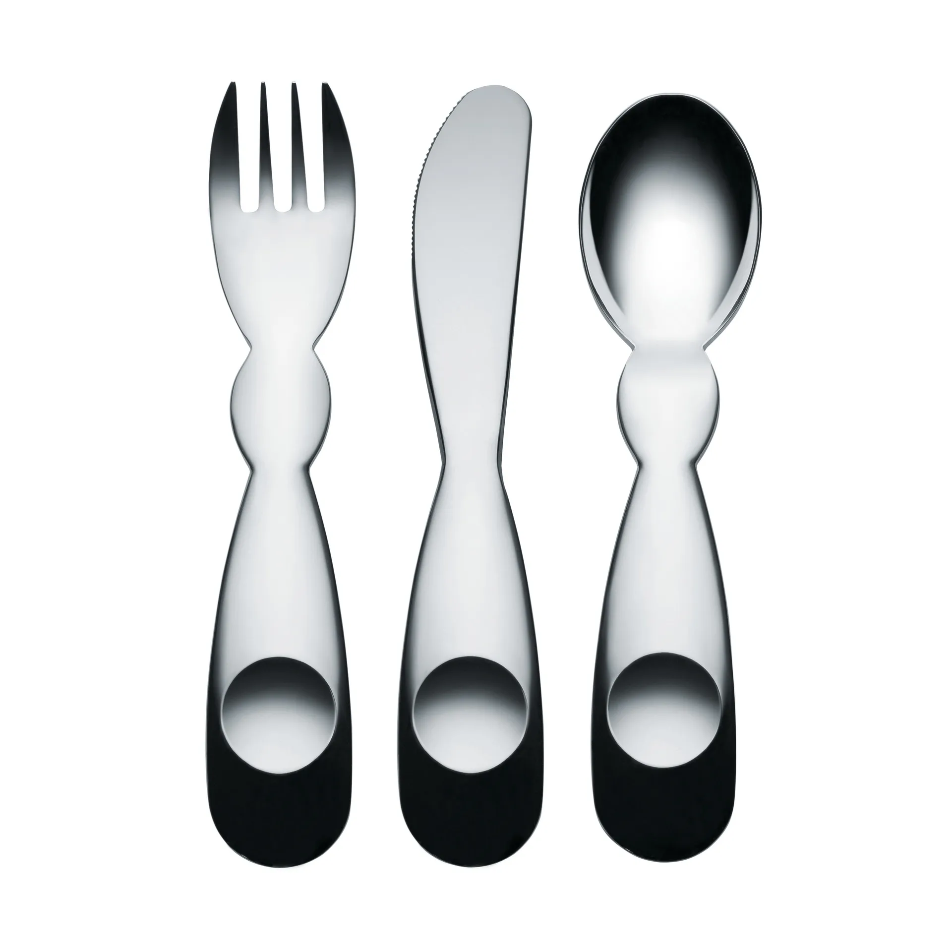 Alessini cutlery children's set, 3 pcs Alessi