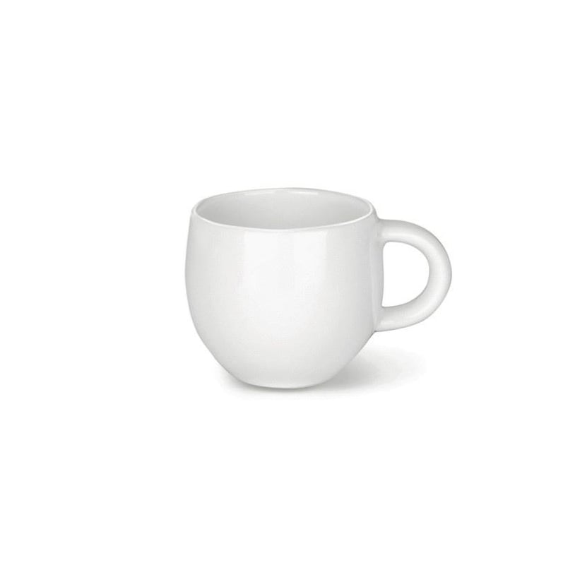 Alessi All-time mocha coffee cup 10 cl White | Scandinavian Design | Coffee cups | White