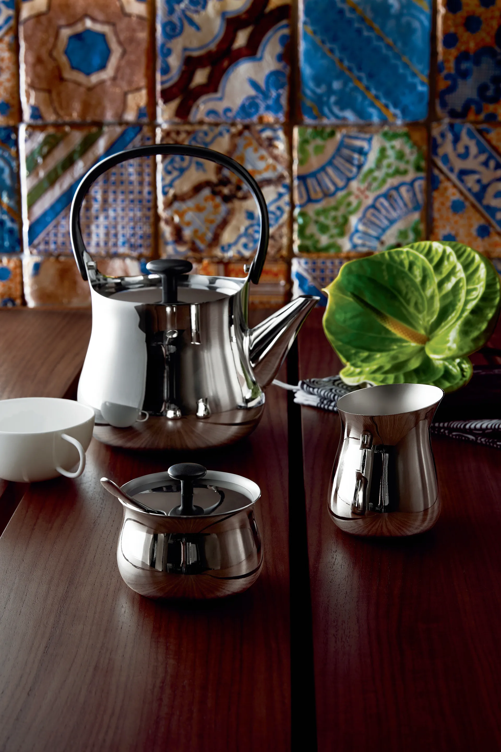 Cha kettle, Stainless steel Alessi