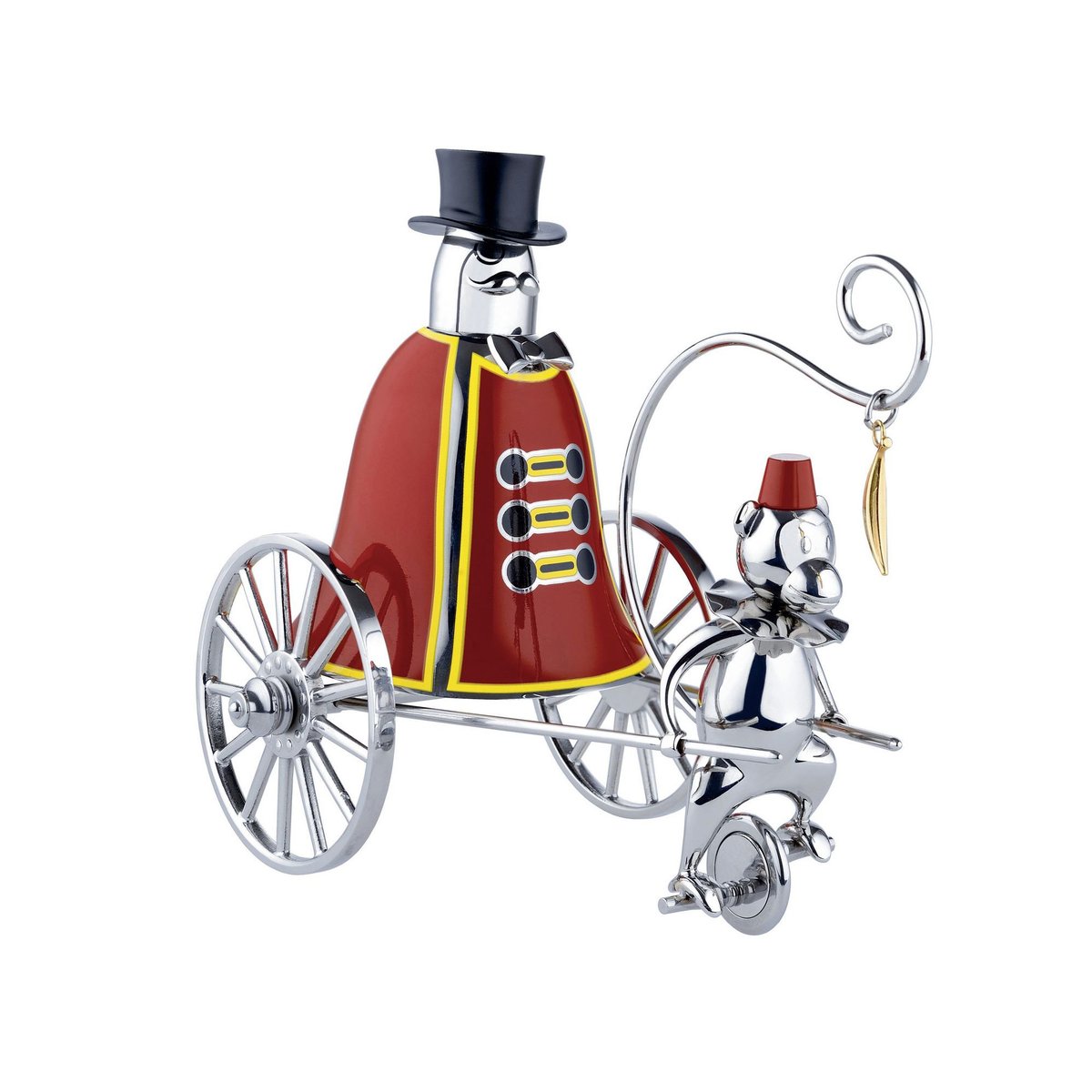 Alessi Circus bell Cirkus director | Scandinavian Design | Porcelain figurines & sculptures | Multi