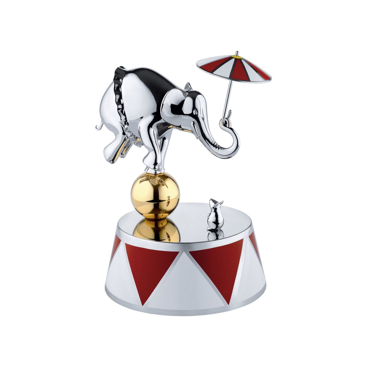 Alessi Circus music box Ballerina | Scandinavian Design | Porcelain figurines & sculptures | Multi