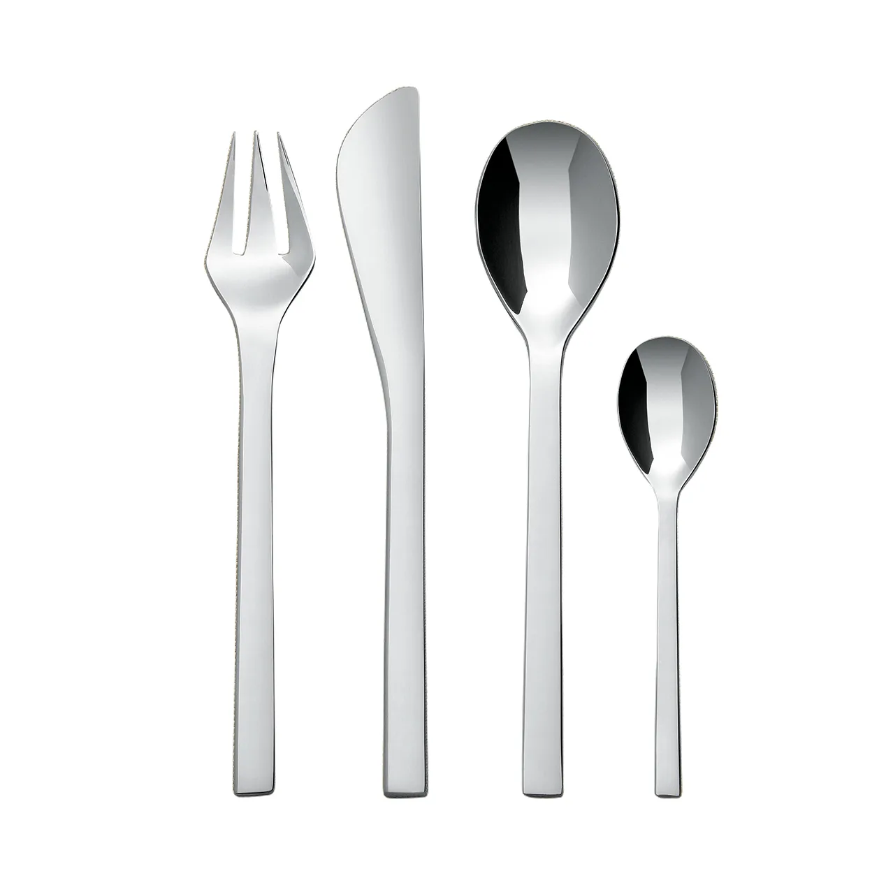 Alessi Cutlery Alessi Colombina Fish Knives - Set Of 6 Mirror Polished ...