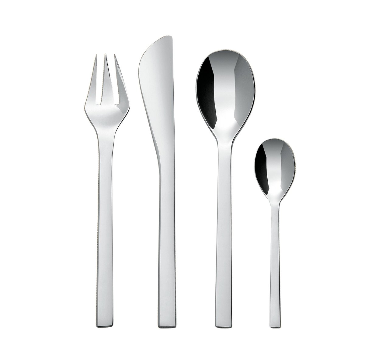 Alessi Colombina cutlery 24 pieces stainless steel | Scandinavian Design | Cutlery sets | Silver-coloured