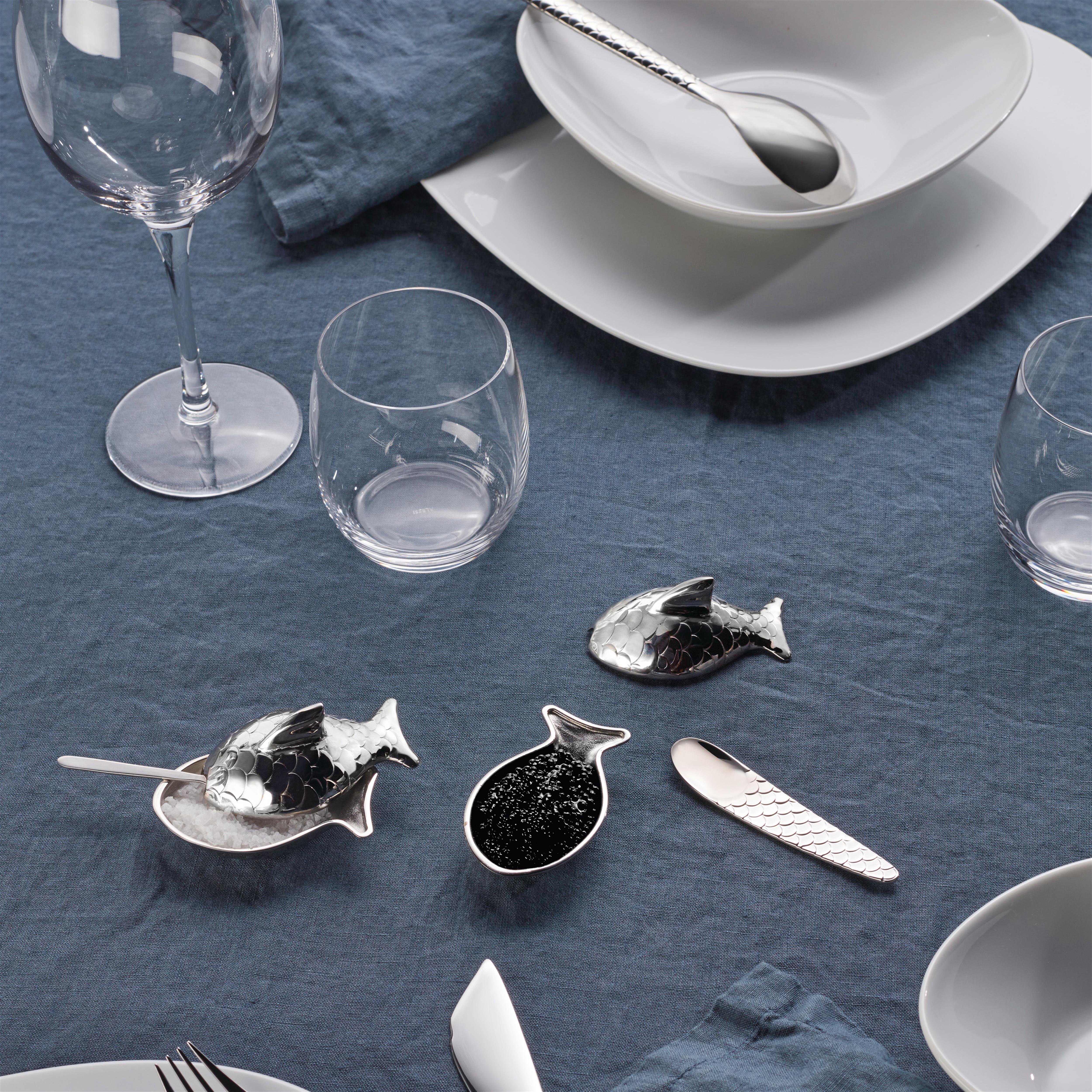 新品　Alessi Colombina fish salt cellar Colombina Fish