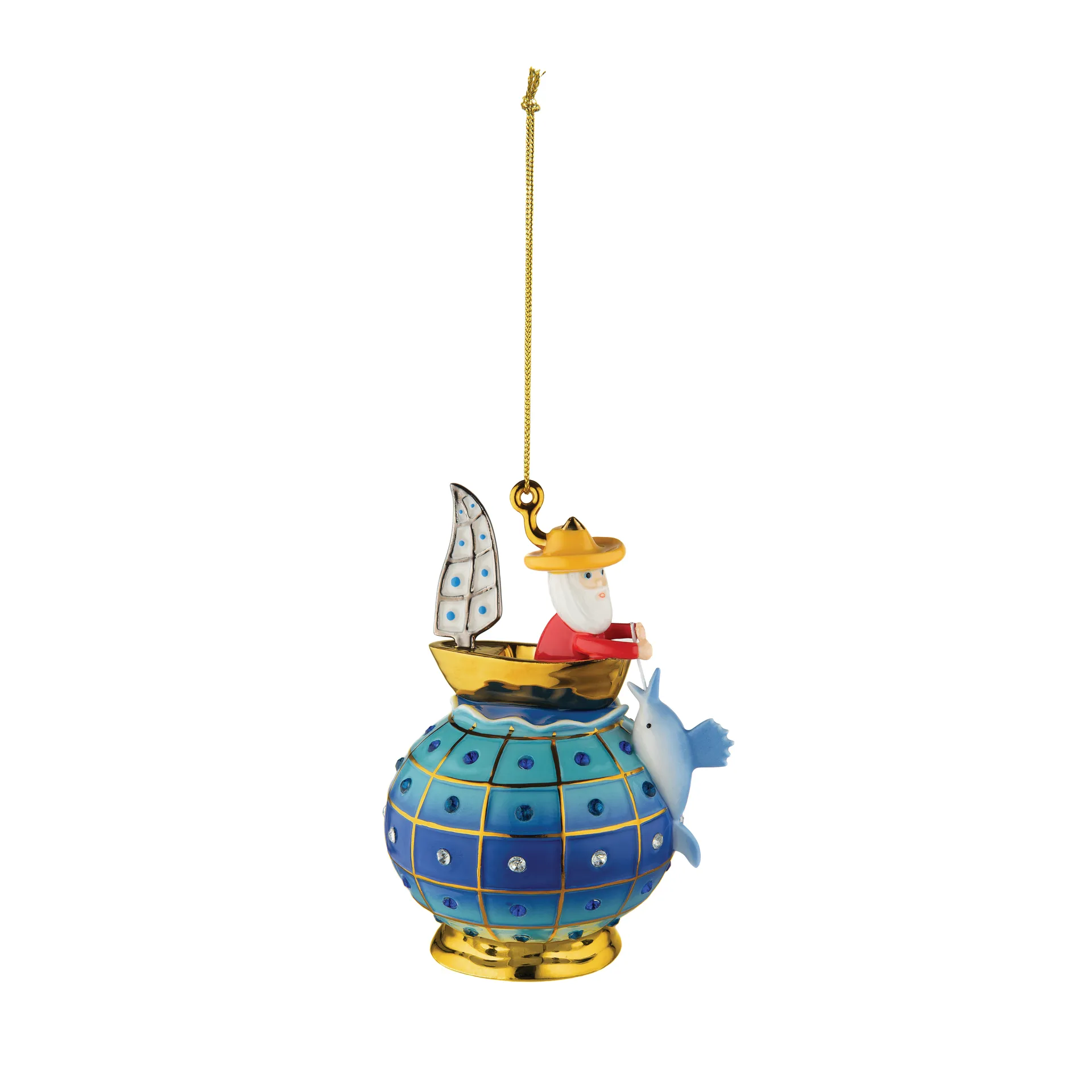 Faberjori Christmas bauble, Il Vecchio e il Mare Alessi