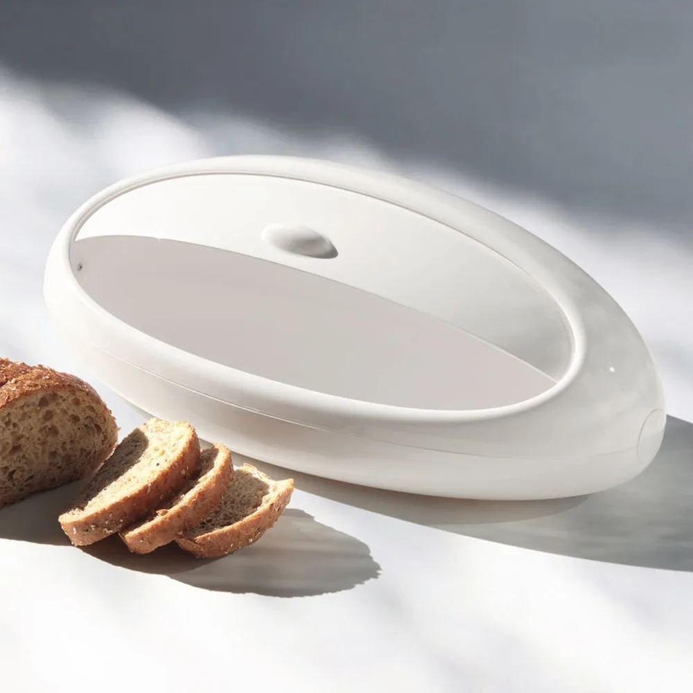 Gnam bread box, White Alessi