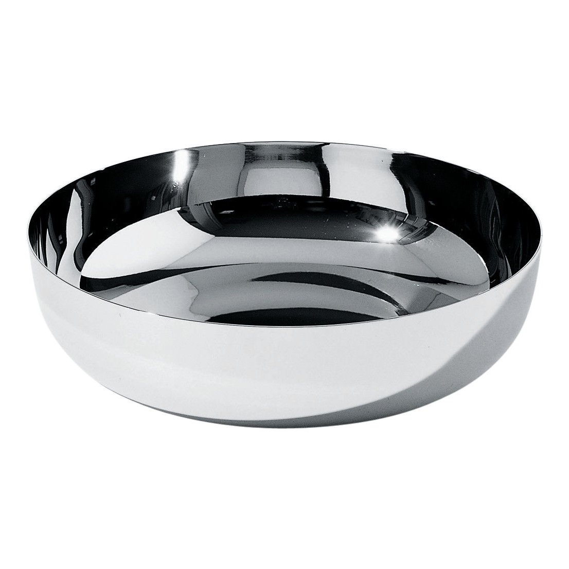 Alessi JM15 salad bowl 24 cm Polished | Scandinavian Design | Salad bowls | Silver-coloured