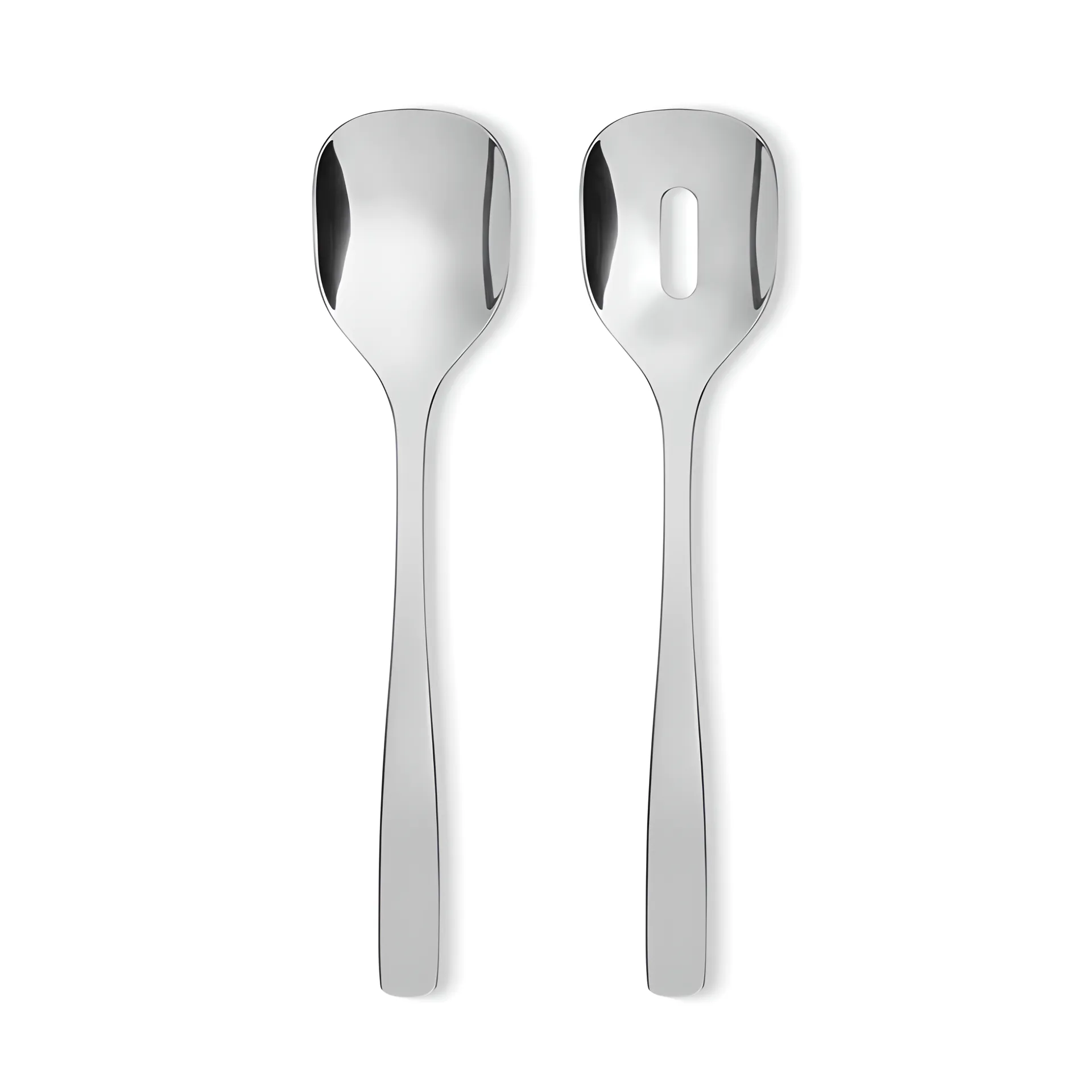 KnifeForkSpoon salad set, Stainless steel Alessi