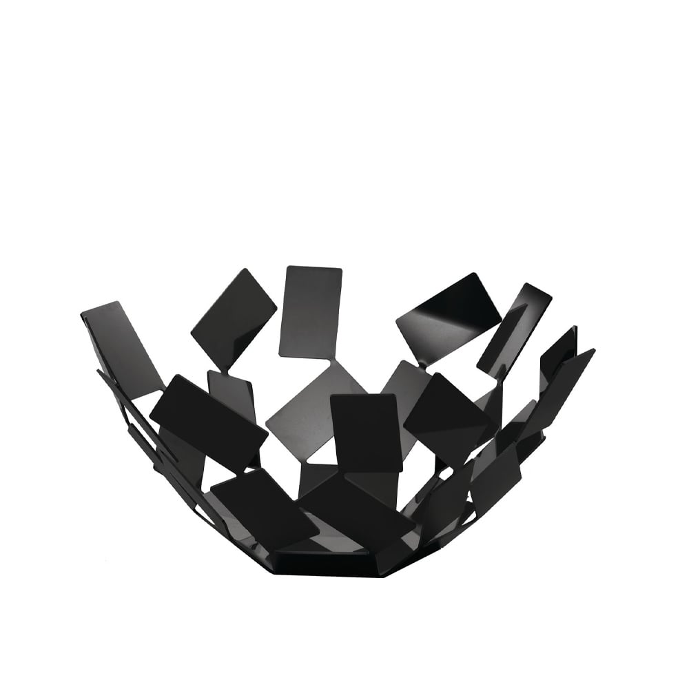 Alessi La Stanza dello Scirocco fruit basket Black, large