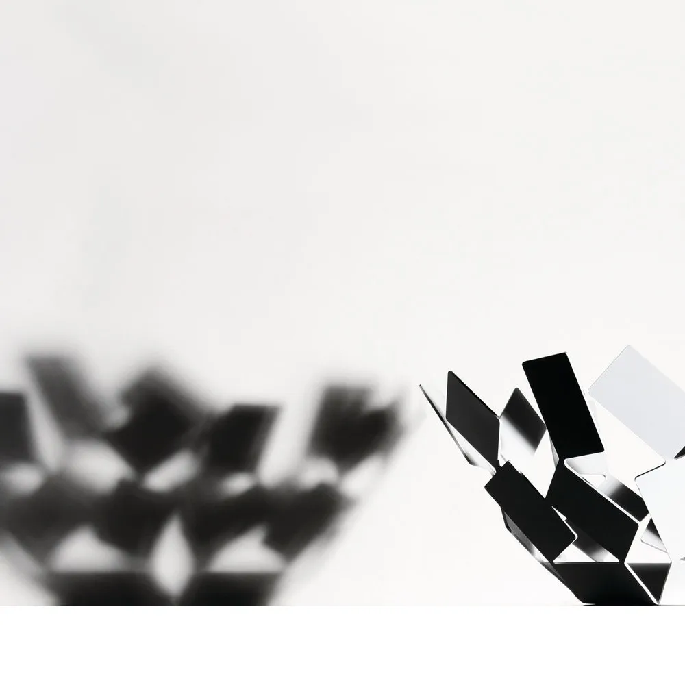 La Stanza dello Scirocco fruit basket, Black, small Alessi