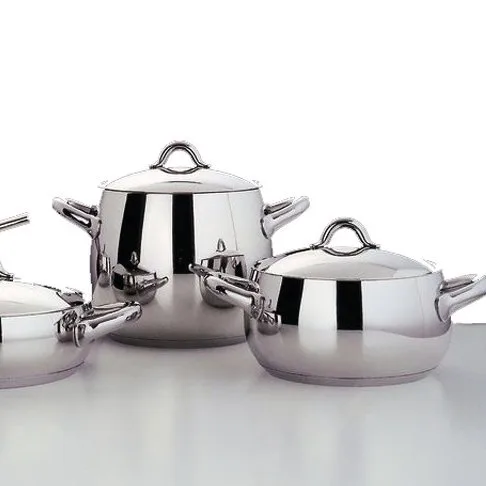 Mami pot stainless steel from Alessi - NordicNest.com