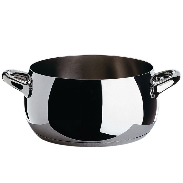 Alessi Mami pot stainless steel 5.2 l | Scandinavian Design | Cooking pots & Casserole dishes | Silver-coloured