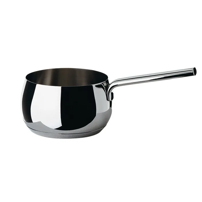 Alessi Mami saucepan stainless steel 1 l | Scandinavian Design | Saucepans | Silver-coloured