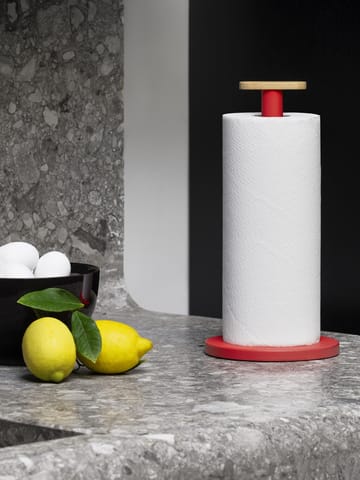 Mattina kitchen paper holder - Red - Alessi