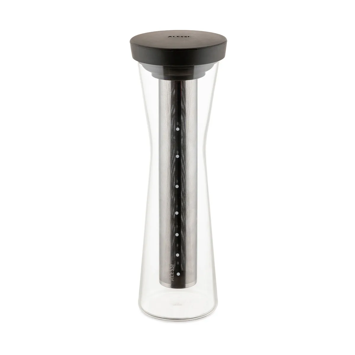 Alessi Mazagran carafe for cold brew coffee Brown