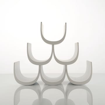 Noè Wine rack - White - Alessi