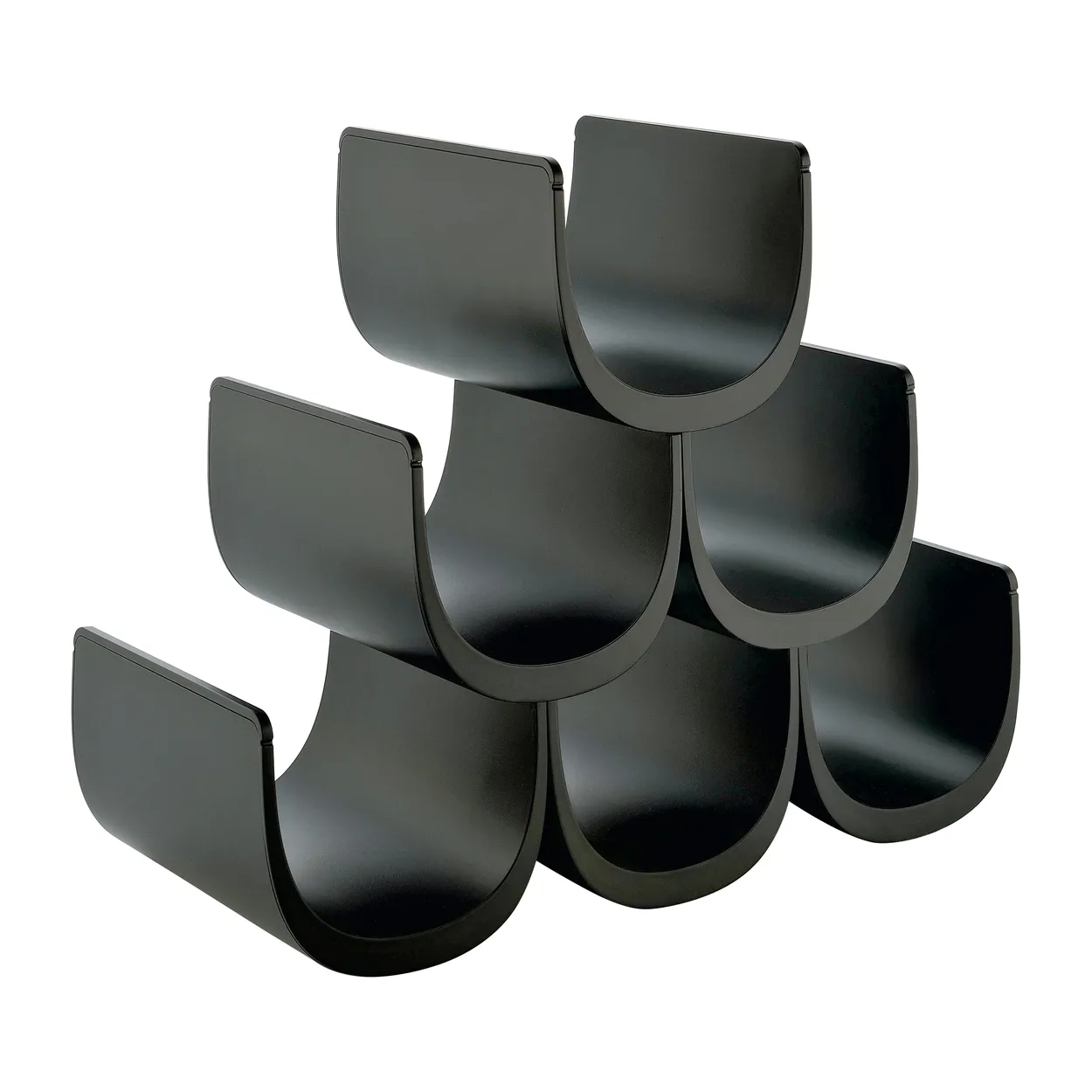Alessi Noè wine stand Black | Scandinavian Design | Black