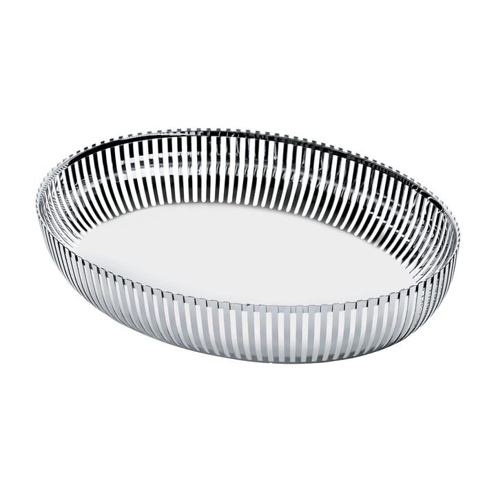 PCH06 basket oval 20x26 cm - Stainless steel - Alessi