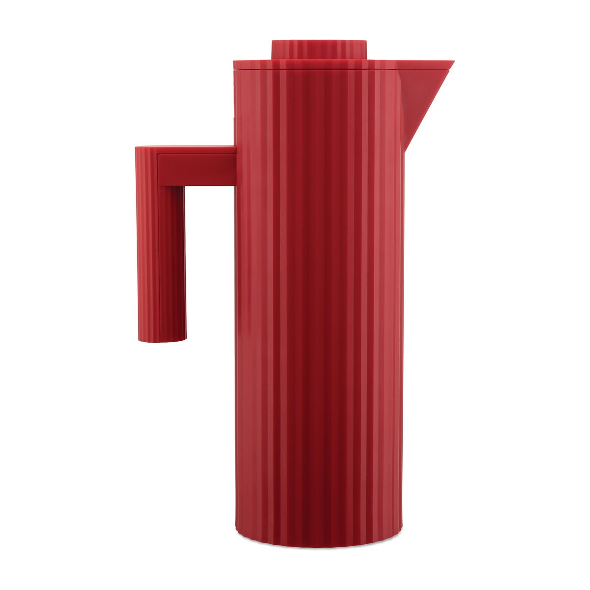 Alessi Plissé thermos jug 1 L Red | Scandinavian Design | Thermoses | Red