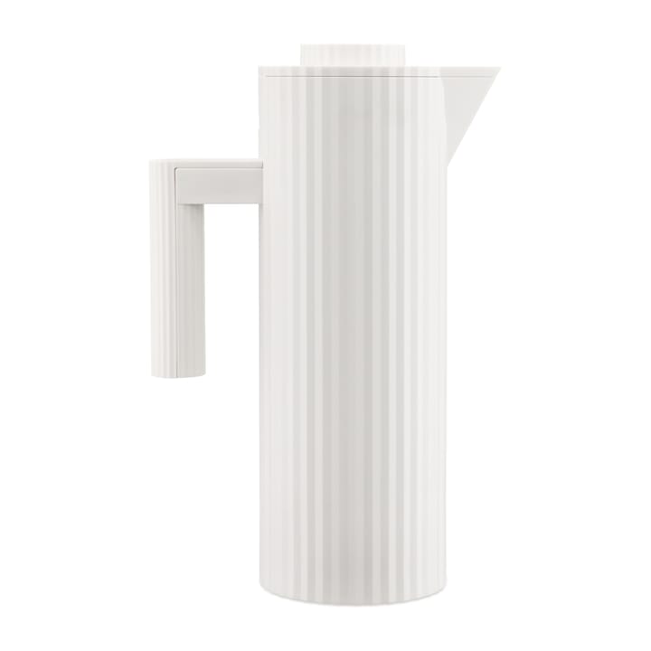 Plissé thermos jug 1 L - White - Alessi