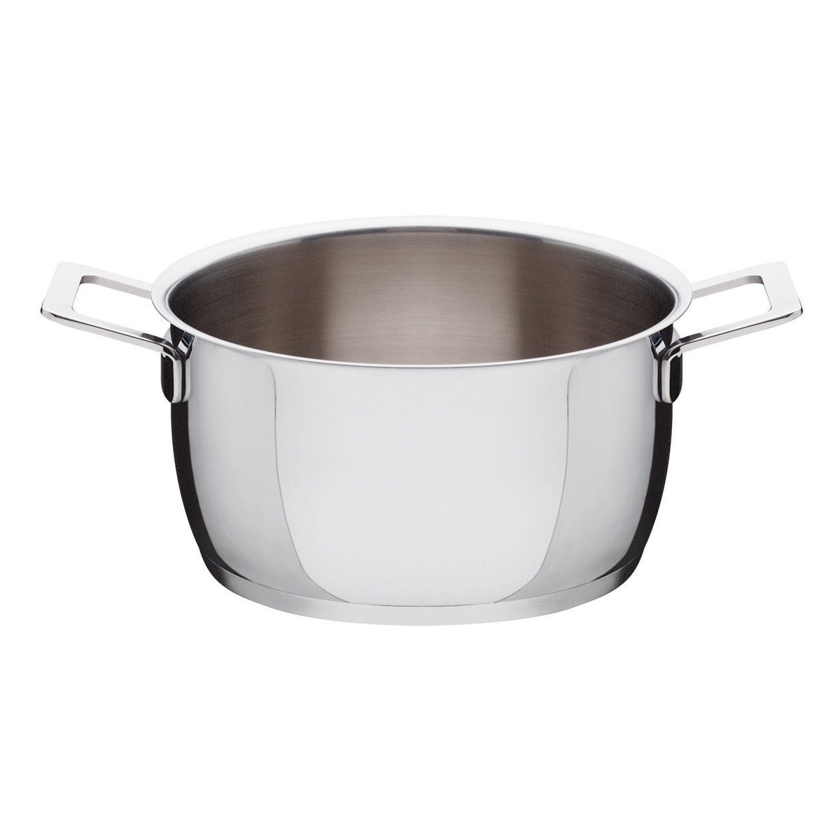 Alessi Pots&Pans casserole dish 3.2 L | Scandinavian Design | Cooking pots & Casserole dishes | Silver-coloured