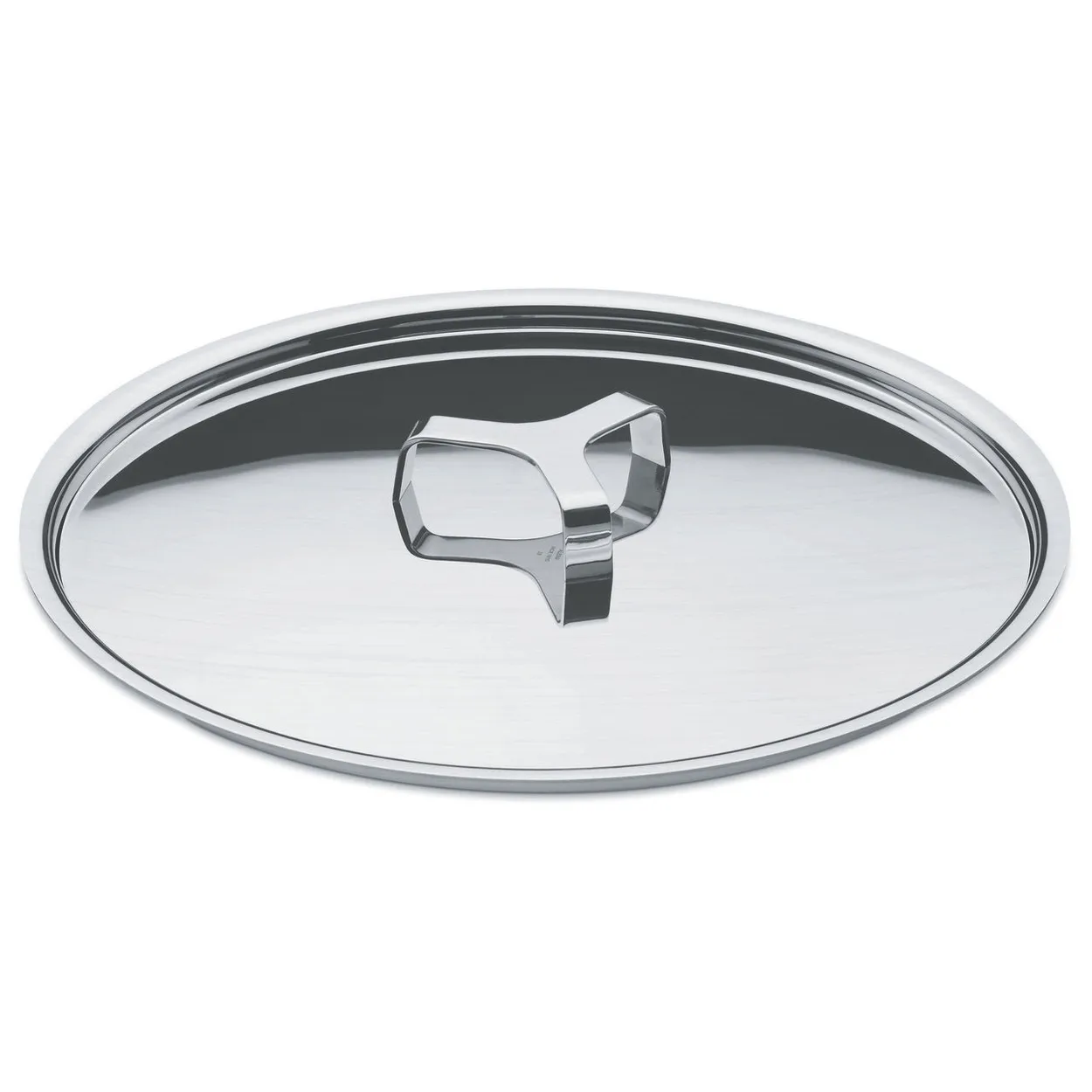 Alessi Pots&Pans lid 28 cm | Scandinavian Design | Lids & accessories | Silver-coloured