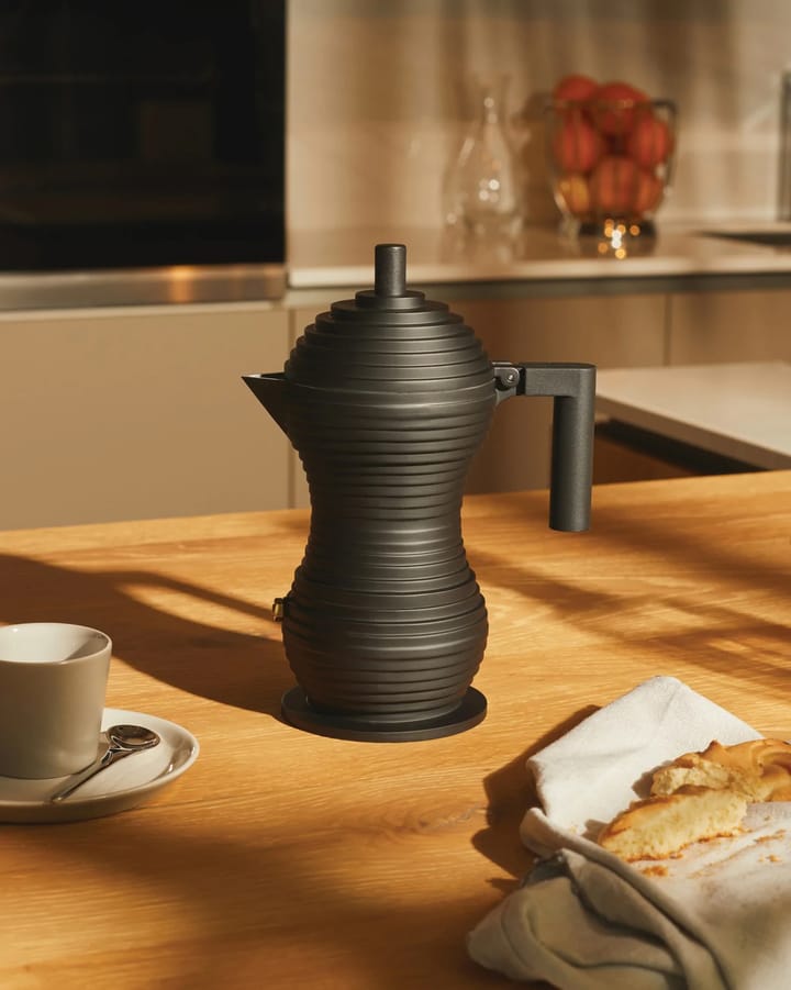 Pulcina espresso maker black - 15 cl - Alessi