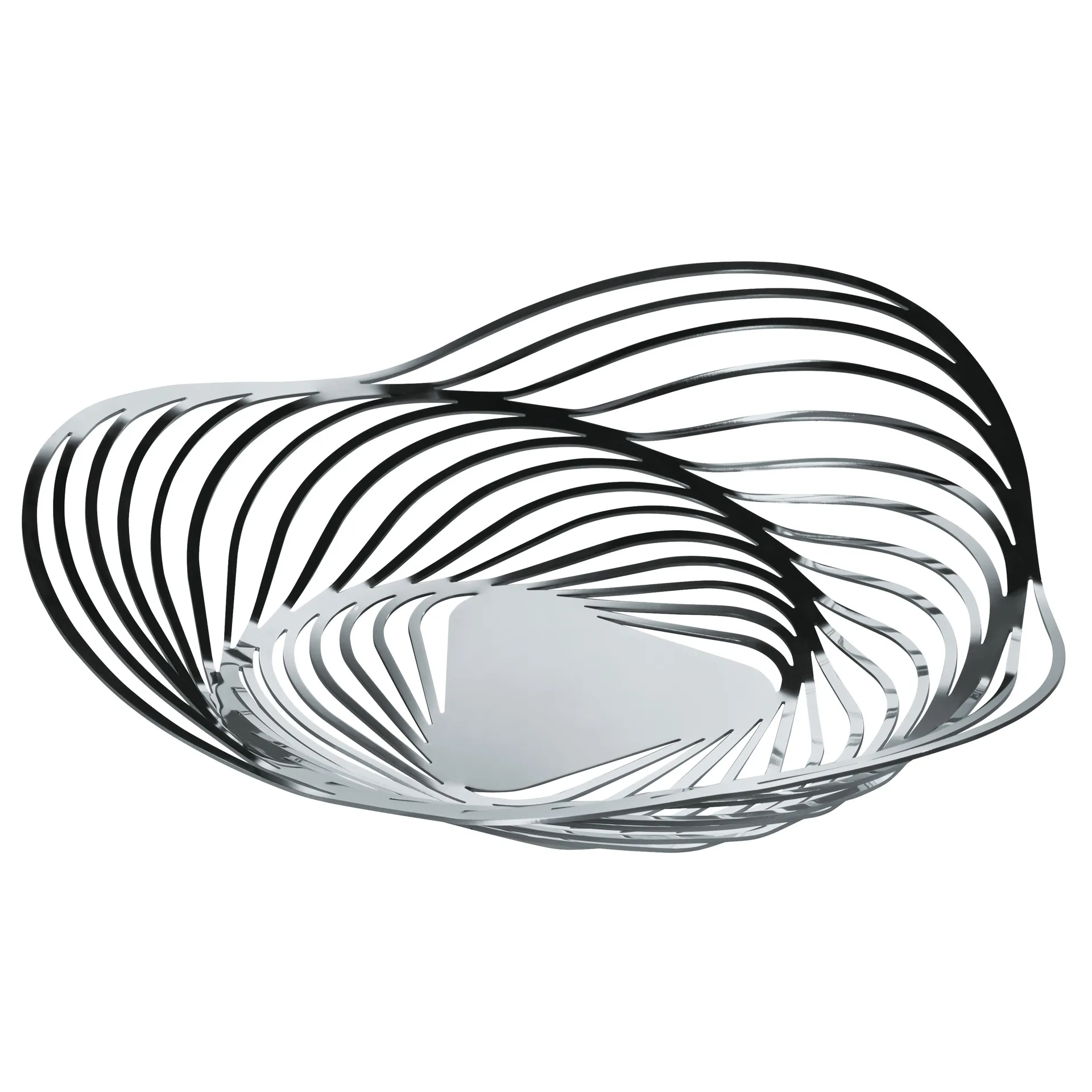 Trinity fruit bowl, stainless steel Alessi