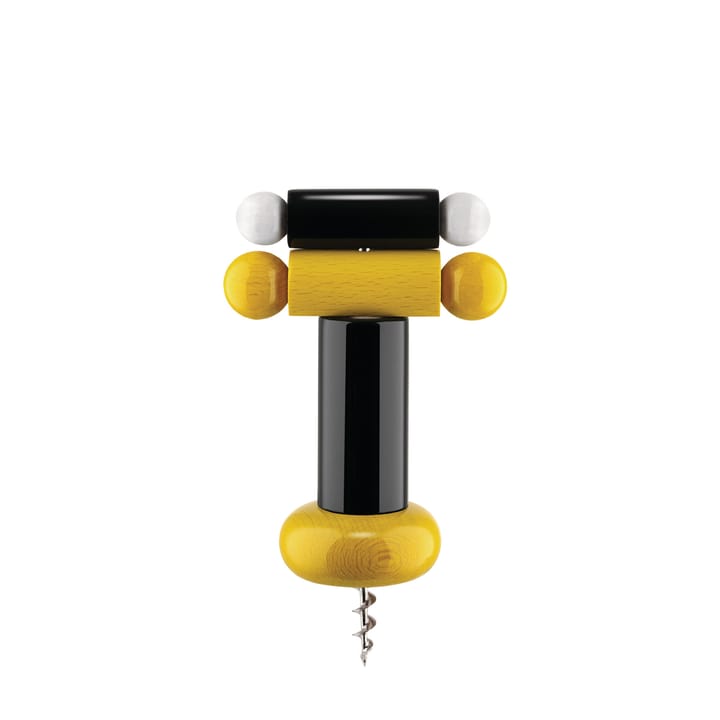 Twergi cork screw opener - Black - Alessi