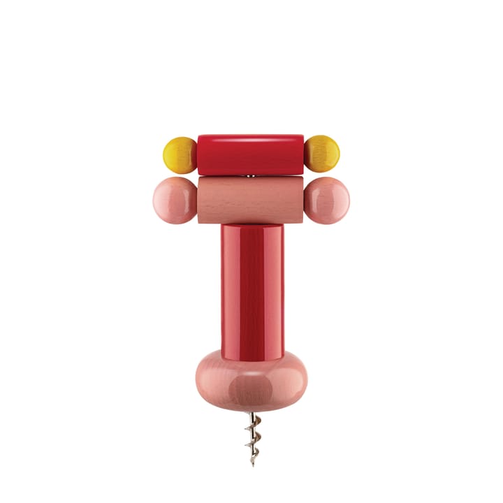 Twergi cork screw opener - Red - Alessi