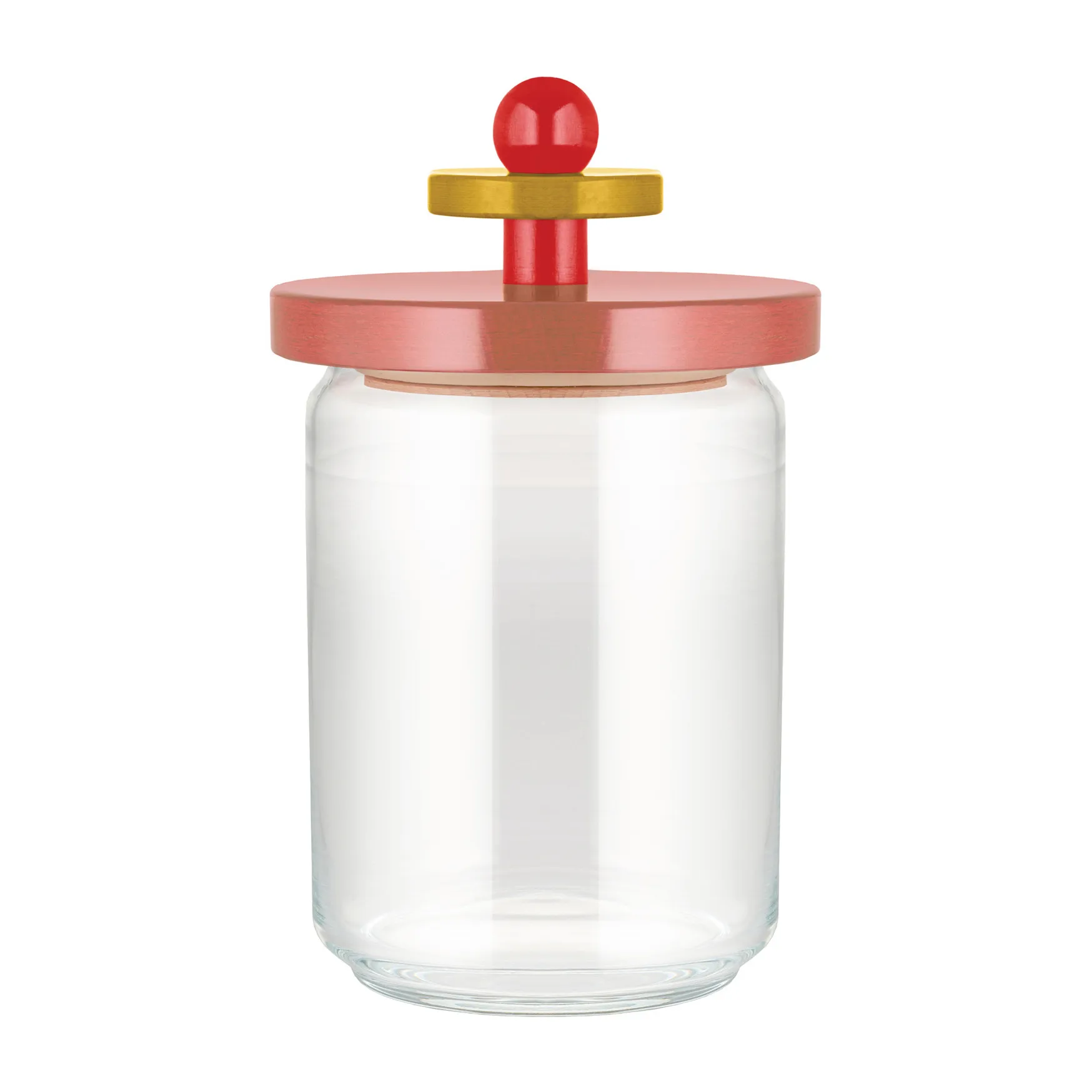 Twergi storage jar 1 L, Pink Alessi