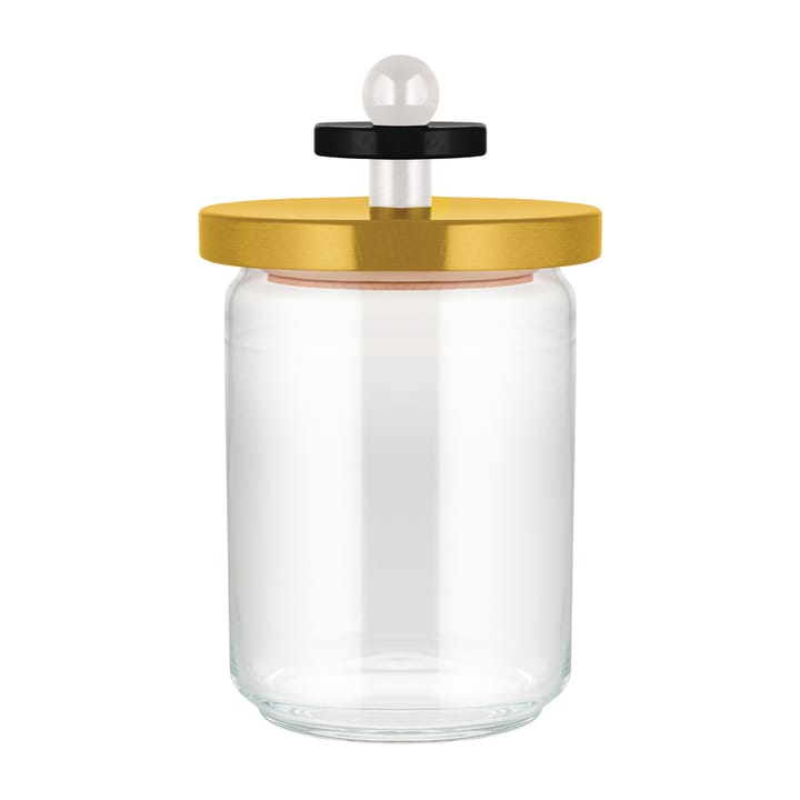 Twergi storage jar 1 L - Yellow - Alessi